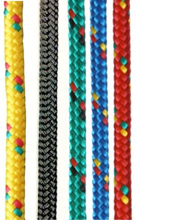 Lana a šňůry z PPV - pletené s jádrem